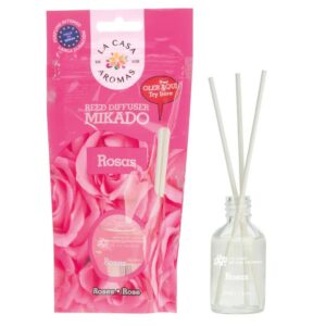 Mikado DOYPACK nádpálcás szobaillatosító RÓZSA 30ML