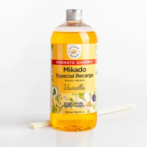 Pálcás Szobaillatosítóhoz utántöltő VANÍLIA 500ML